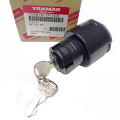Yanmar marine ignition switch - 1GM 1GM10 2GM 3GM - 124070-91250